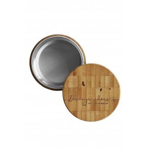 Bambus rejse og opbevaringsske